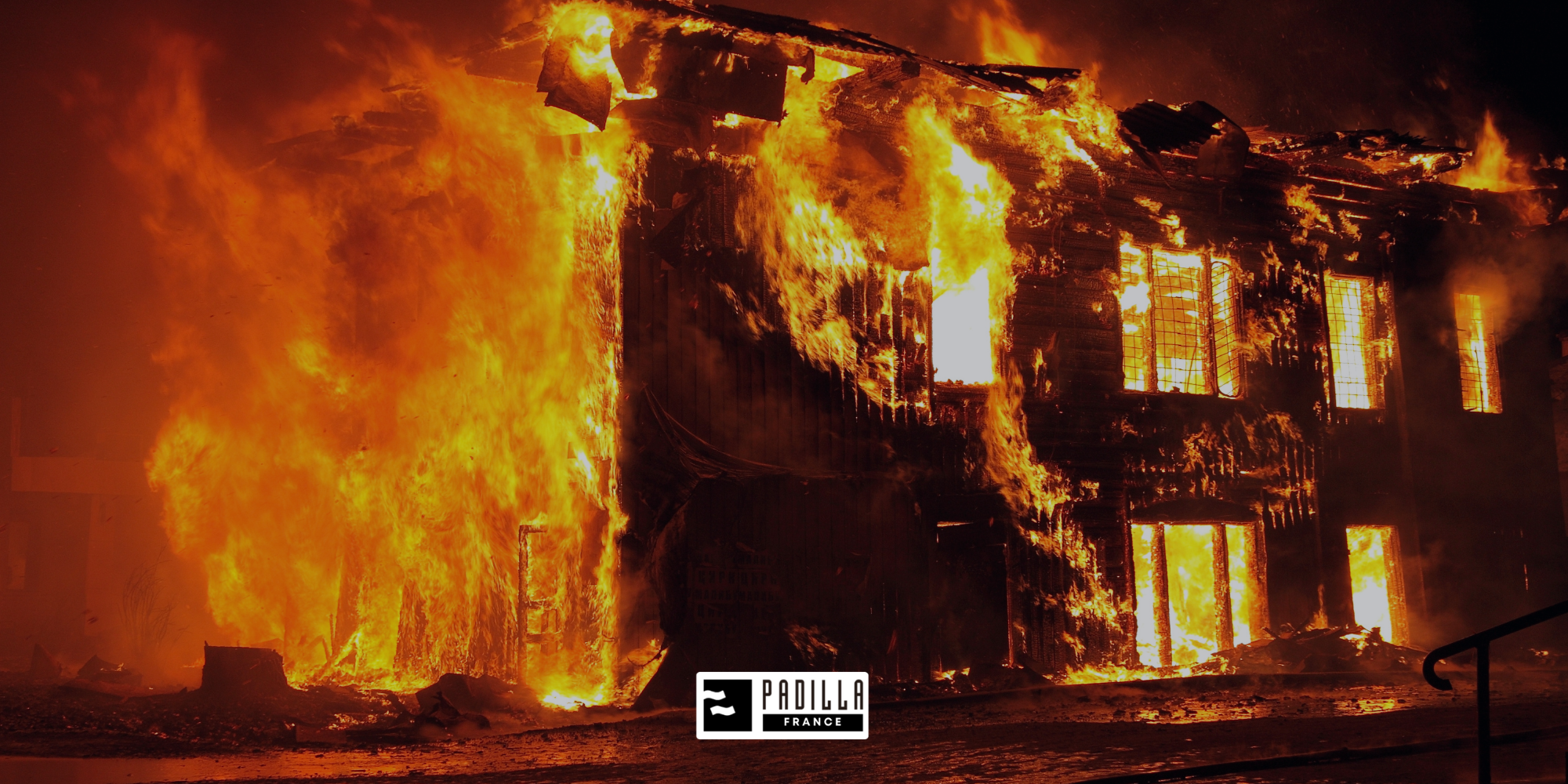 Incendie bâtiments modernes