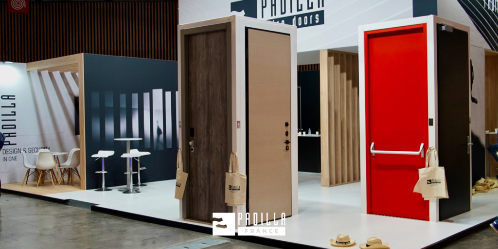 Finition porte coupe feu